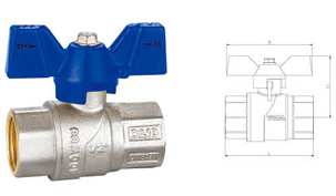 W101 12 Ball valve