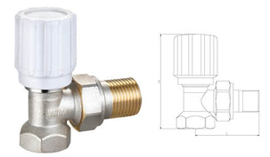 W401 11 Manual angle valve