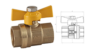 W16002 Gas Ball Valve