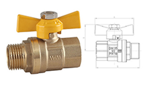 W16003 Gas Ball Valve